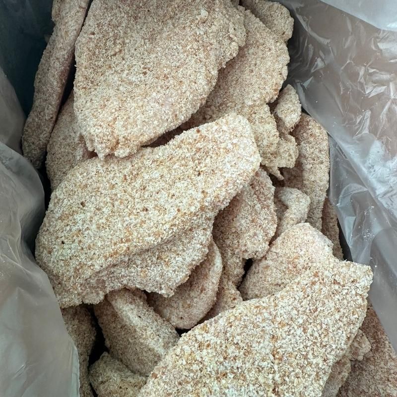 Медальоны из куриной грудки в панировке 