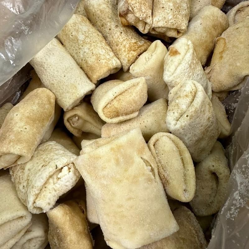 Блинчики с ветчиной и сыром 