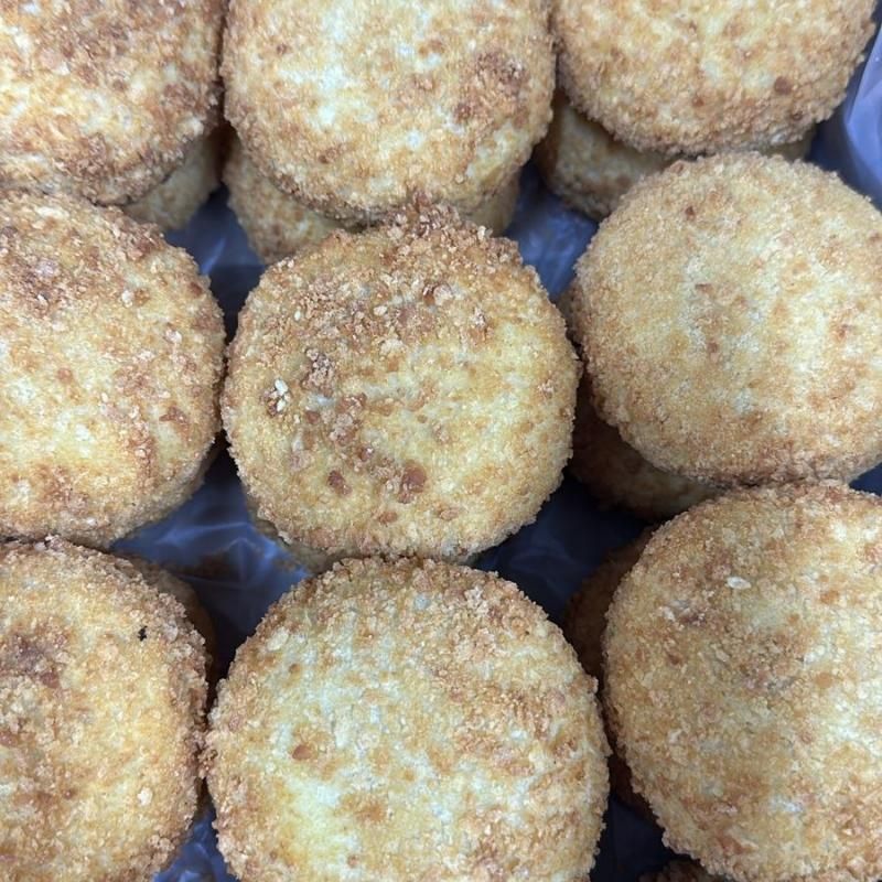 Крокетоны с ветчиной и сыром 