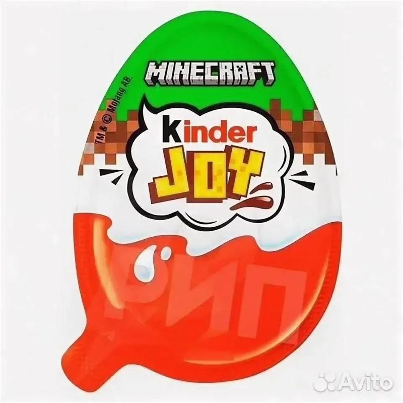 Киндер Джой Майнкрафт 