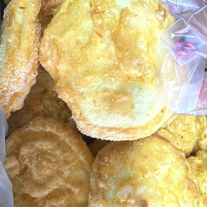 Пирожки жареные с яблоком и грушей 