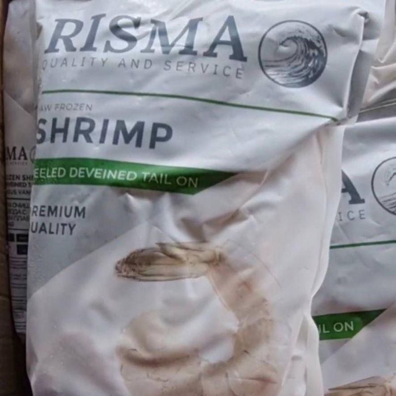 Креветки очищенные с хвостом RISMA 