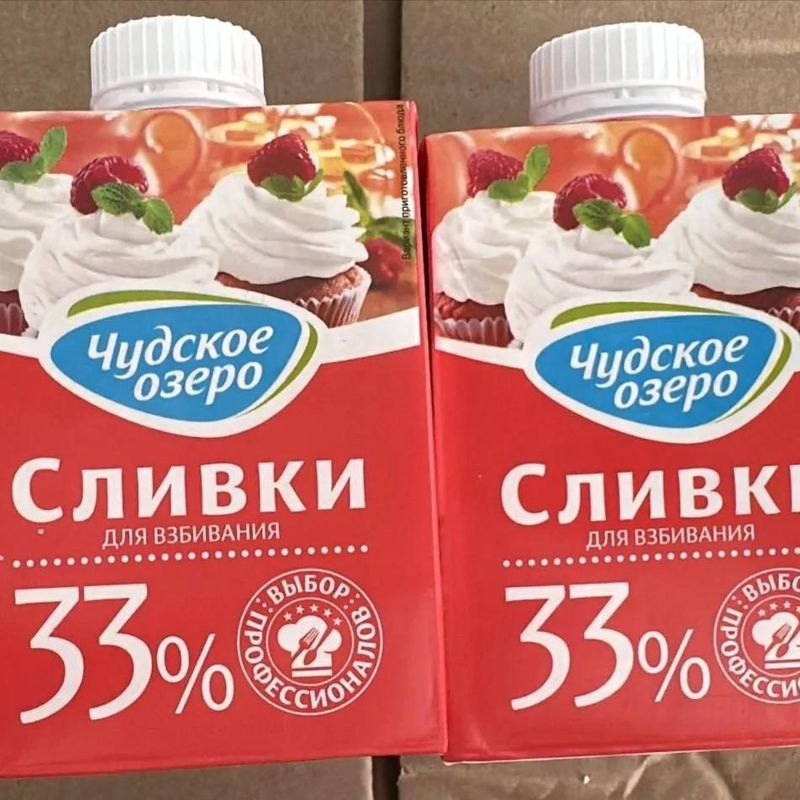 Сливки Чудское озеро 0,5л 