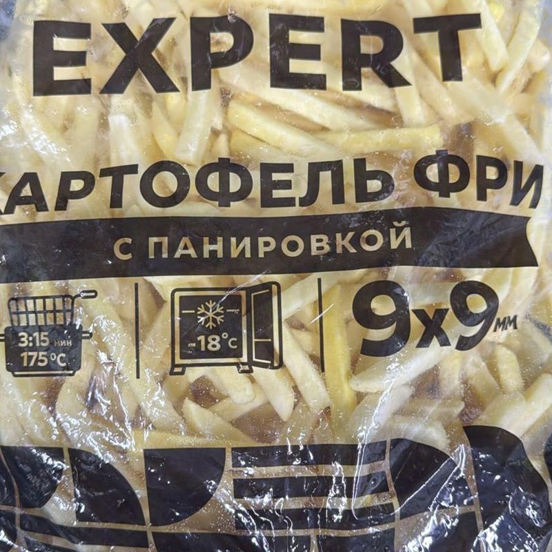Картофель фри, уп. 2,5 кг 