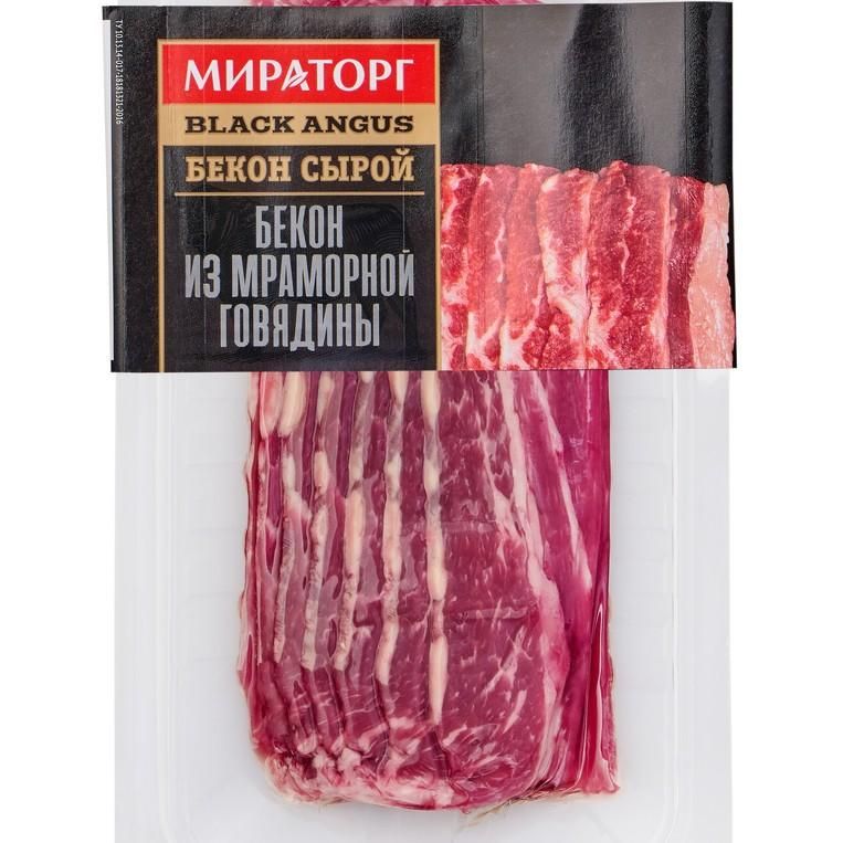 БЕКОН ИЗ МРАМОРНОЙ ГОВЯДИНЫ 190гр 