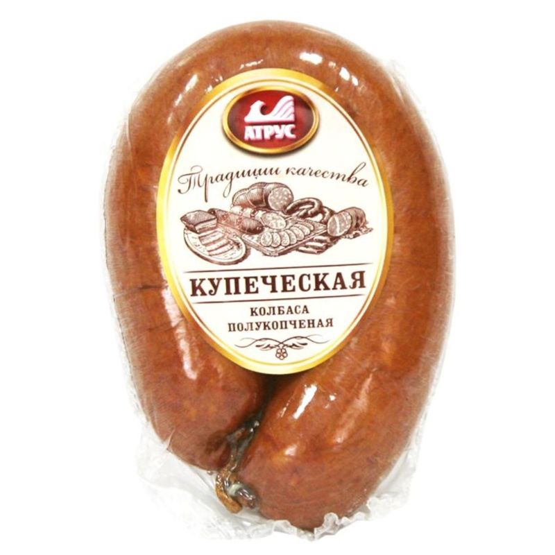 КУПЕЧЕСКАЯ ПОЛУКОПЧЁНАЯ 400ГР 