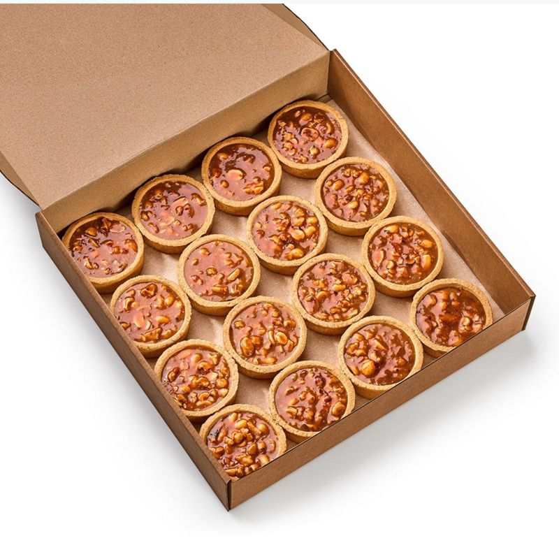 ТАРТАЛЕТКА МИНИ КАРАМЕЛЬНО-ОРЕХОВАЯ 