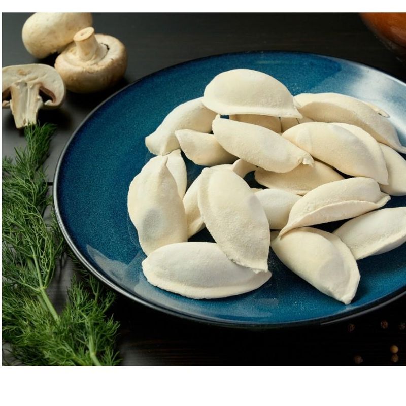 ВАРЕНИКИ С КАРТОФЕЛЕМ И ГРИБАМИ 