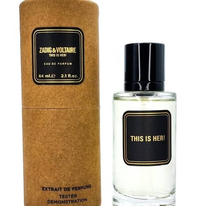 Тестер 64 мл Zadig & Voltaire "This is Her" (Туба) 