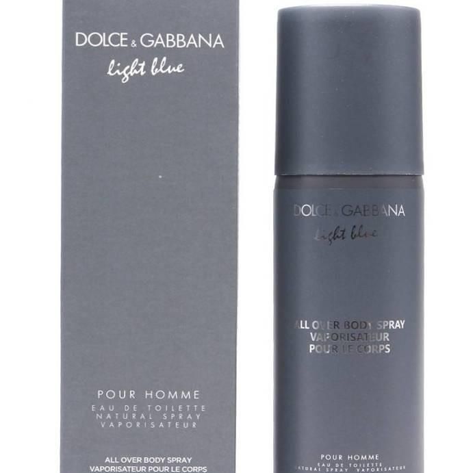 Дезодорант в коробке Dolce & Gabbana Light Blue pour Homme 150 ml 