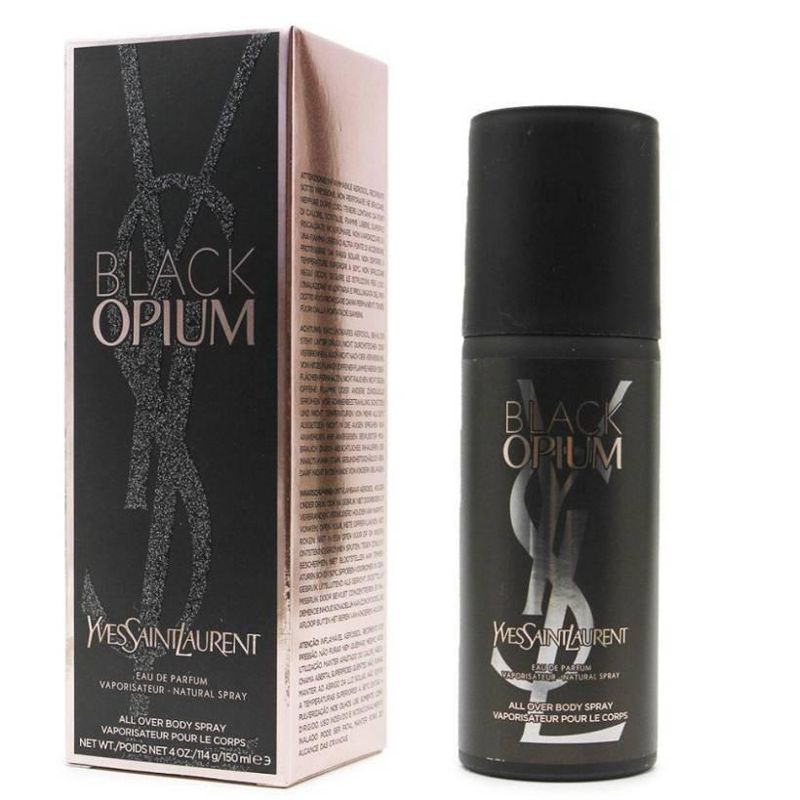 Дезодорант в коробке Yves Saint Laurent Black Opium 150 ml 