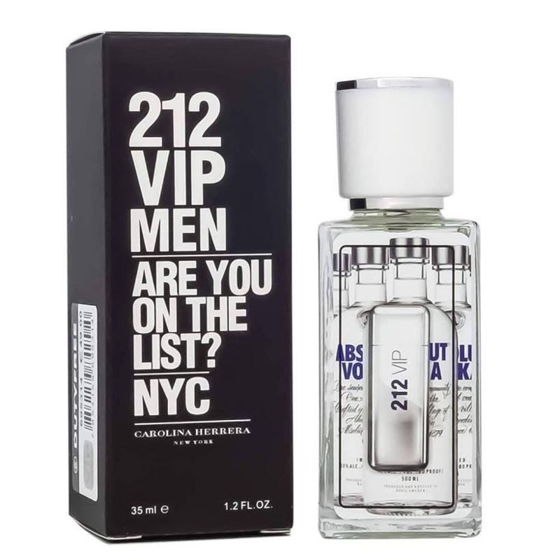 Мини-парфюм 35 ml ОАЭ Carolina Herrera 212 VIP Men 