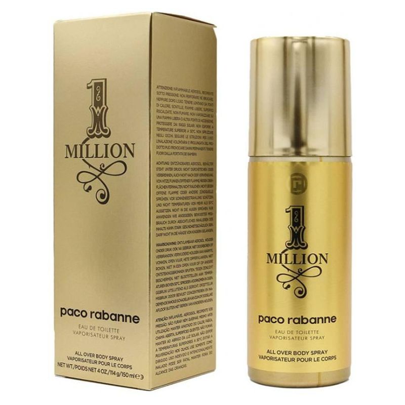Дезодорант в коробке Paco Rabanne 1 Million For Men 150 ml 