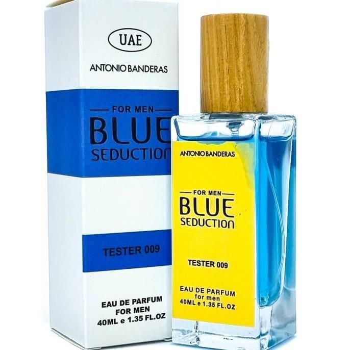 Тестер 40 мл UAE № 009 Antonio Banderas Blue Seduction for Men 
