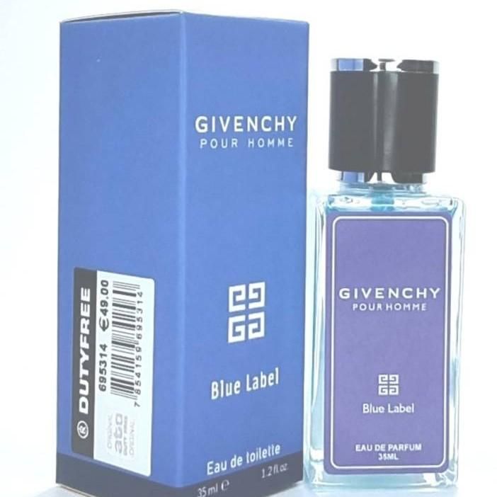 Мини-парфюм 35 ml ОАЭ Givenchy Pour Homme Blue Label 