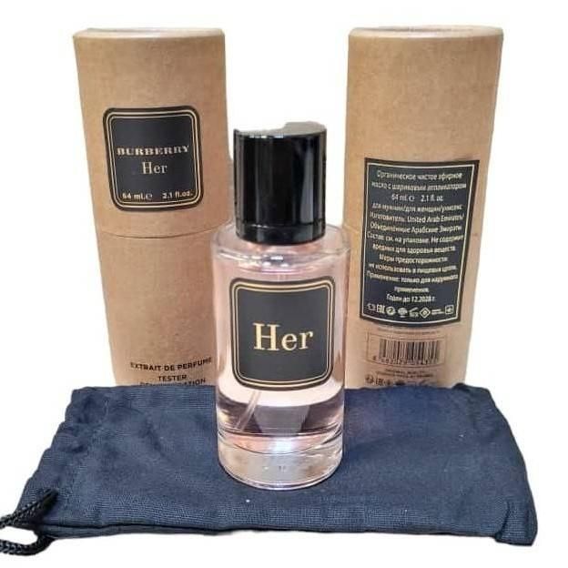 Тестер 64 мл Burberry Her Eau de Parfum (Туба) 