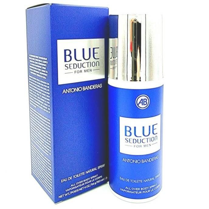 Дезодорант в коробке Antonio Banderas Blue Seduction for Men 150 ml 