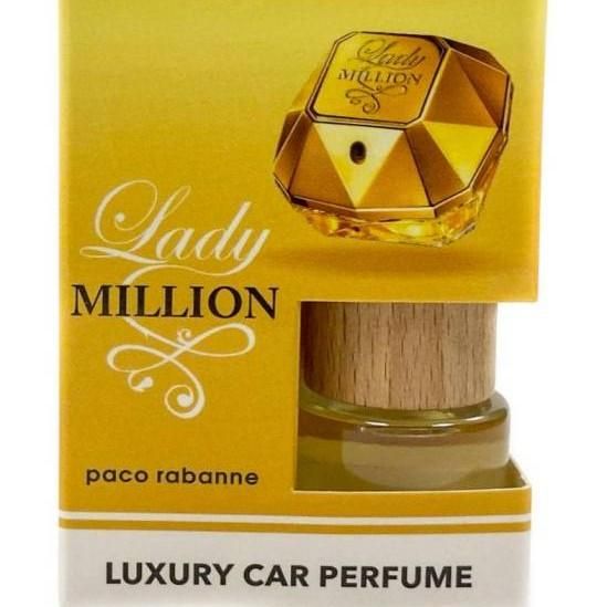 Автопарфюм в коробке Paco Rabanne Lady Million 8 мл 