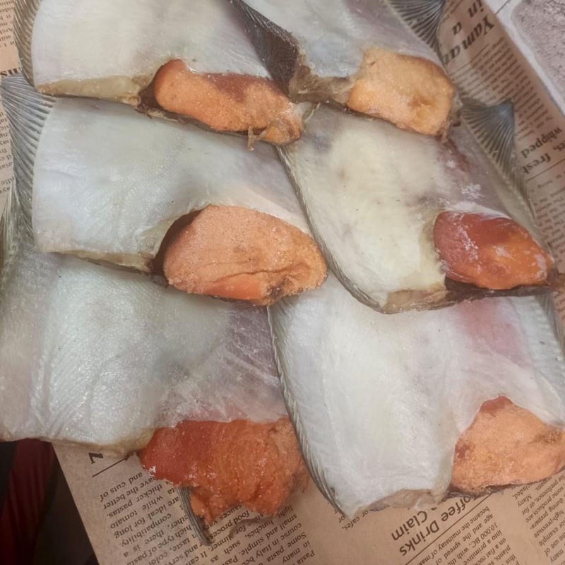 Камбала с икрой 