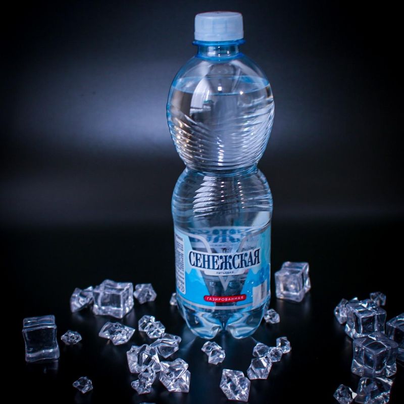 Вода Сенежская газированная 0.5 л 
