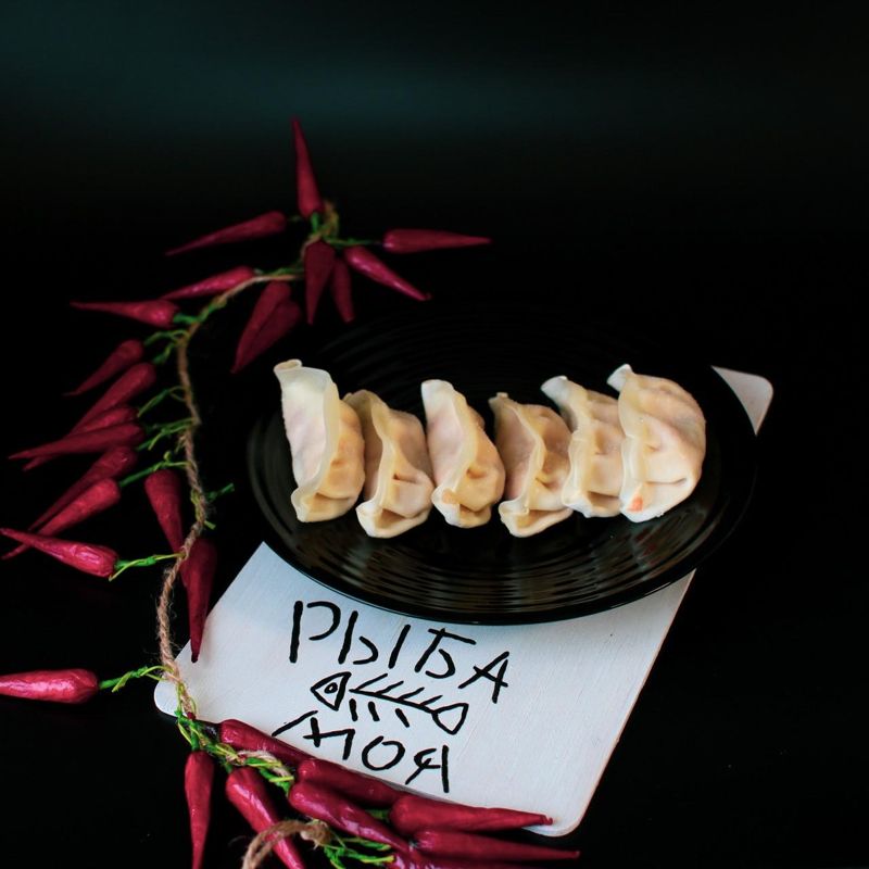 Гедза с неркой и овощами, 240 гр 