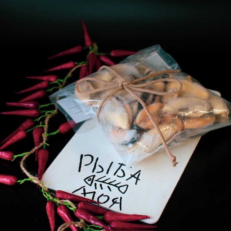 Мидии синие КИВИ МЯСО, 500 гр 