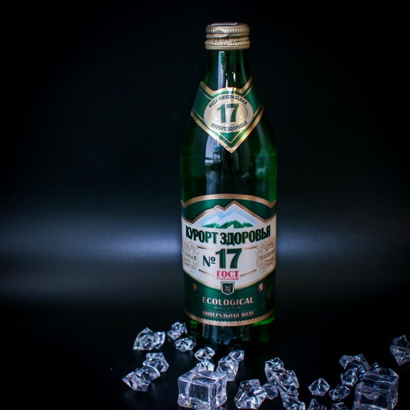 Вода Курорт здоровья номер 17, 0.45 л 