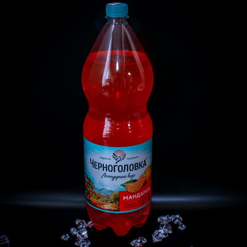 Вода Черноголовка Мандарин, 2 литра 