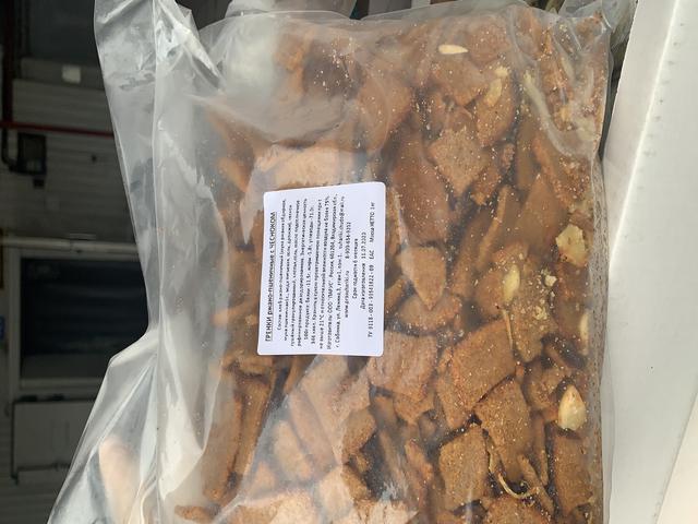 Сухарики с чесноком 