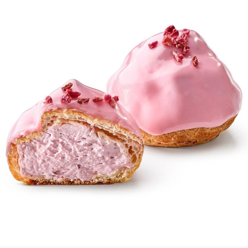 Профитроль малиновый (16 шт. по 45гр.) 