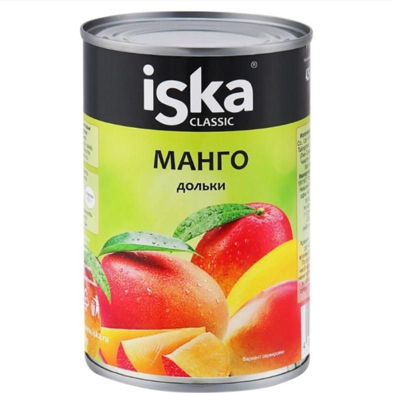 Манго дольки Iska 425мл. Тайланд 