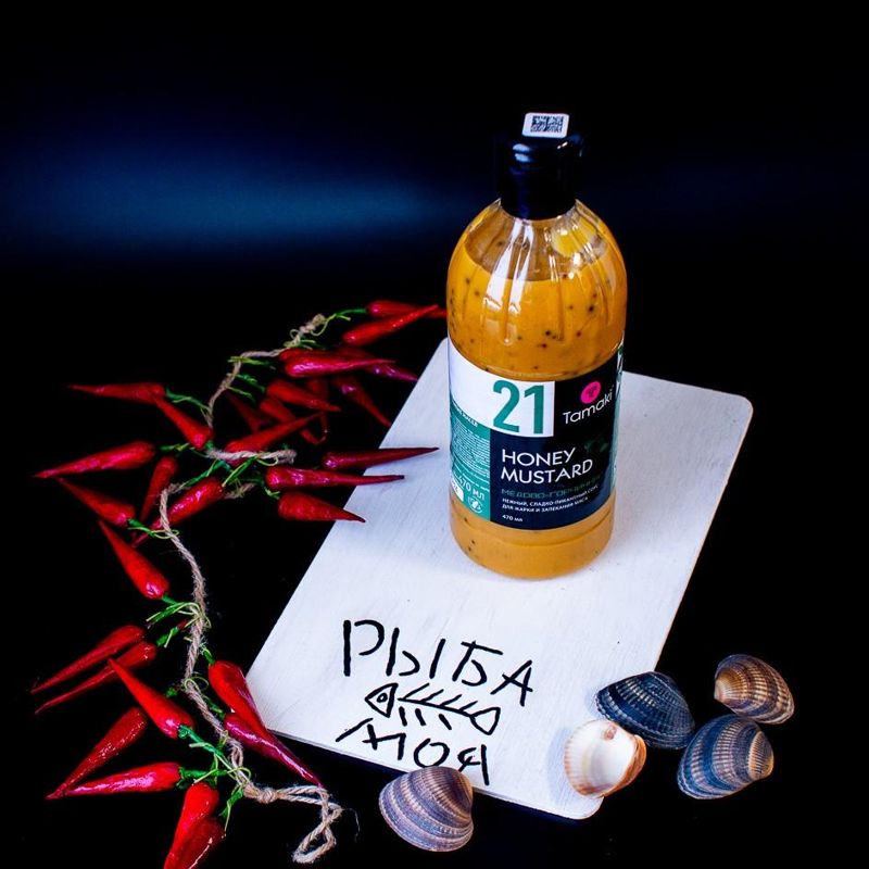 Соус Медово-горчичный Tamaki, 470 мл 