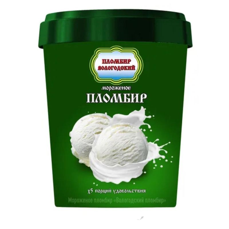 Пломбир Вологодский, 480 г 