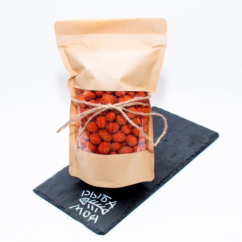 Арахис в глазури со вкусом барбекю, вес 500 гр 