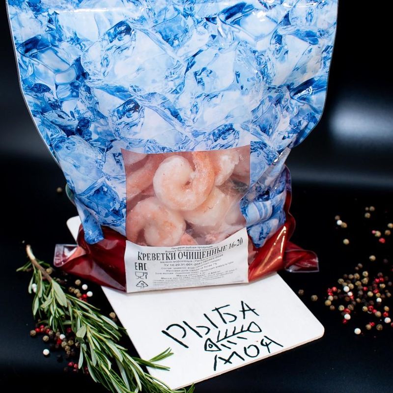 Креветка очищенная с хвостиком, Маргарян 