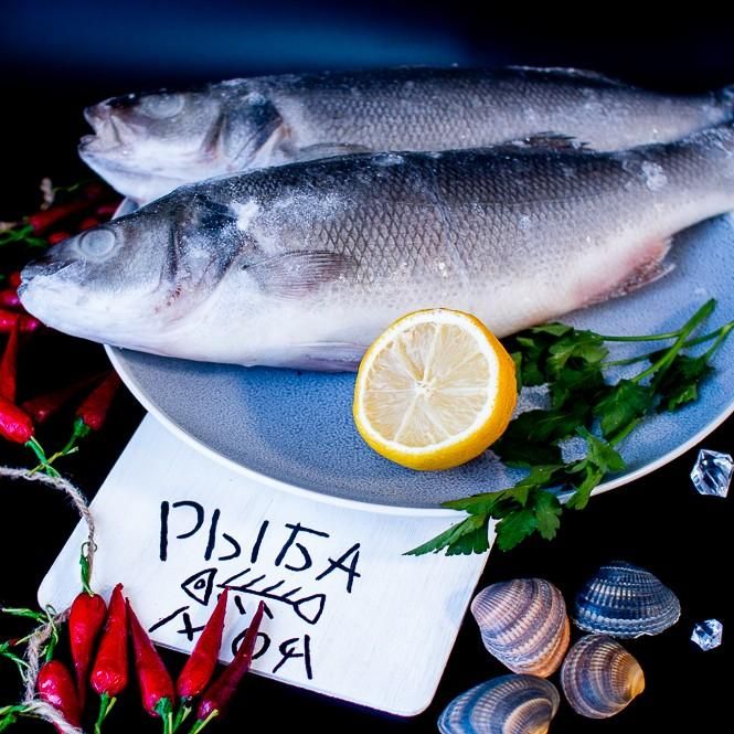 Сибас тушка с/м 