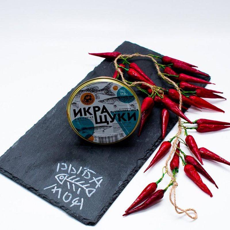 Икра щуки, стекло , 112 грамм 