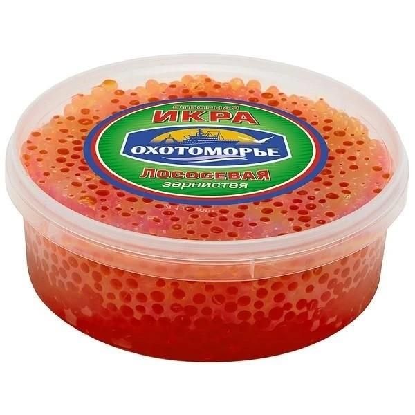 Икра кеты, 500 гр, Охотоморье 