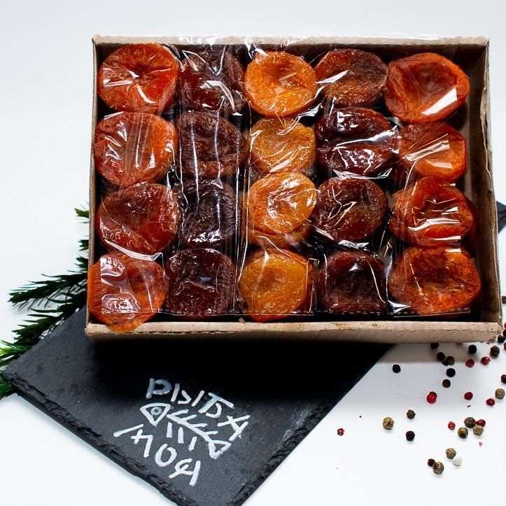 Курага ассорти в коробочке, 1 кг 