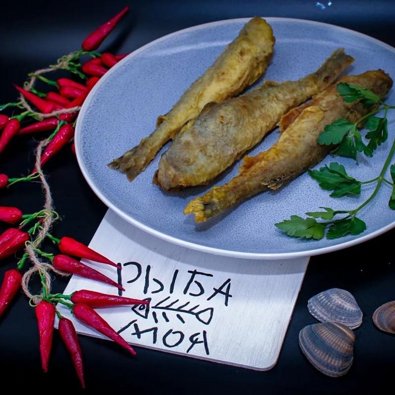 Навага жареная в кляре 