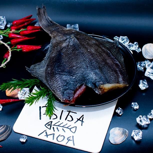 КАМБАЛА вяленая с икрой, крупная, 350+ 