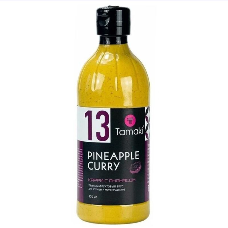 Соус Карри с ананасом Tamaki, 470 мл 