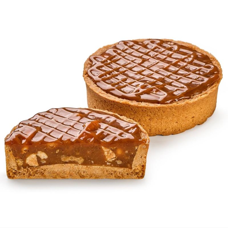 Тарталетка карамельно- ореховая (90г × 9шт), Десертные истории 