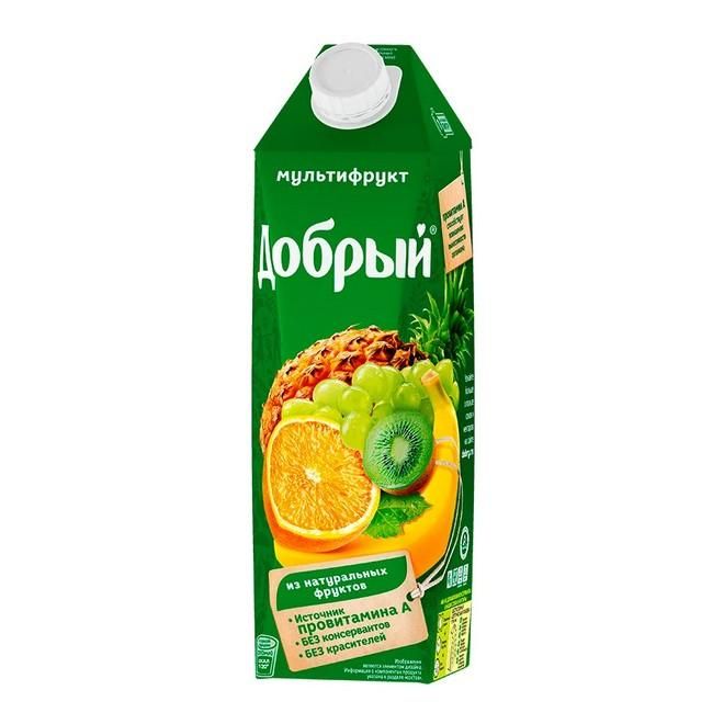 Сок Добрый мультифрукт 1 л 