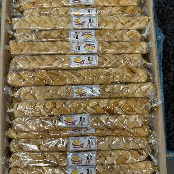 Дыня сушеная косичка, цена за 100 гр , вес косички 80-100 гр 