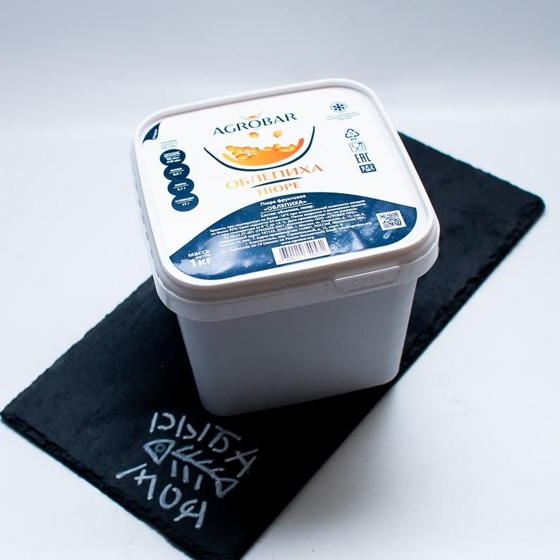 Пюре из облепихи с сахаром (1 кг), Agrobar 