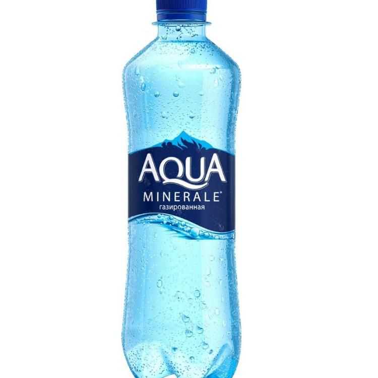 Акваминерале газированная 0.5 л 