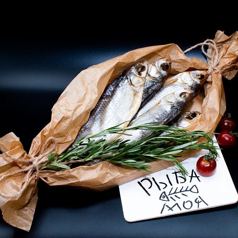 Корюшка вяленая с икрой 