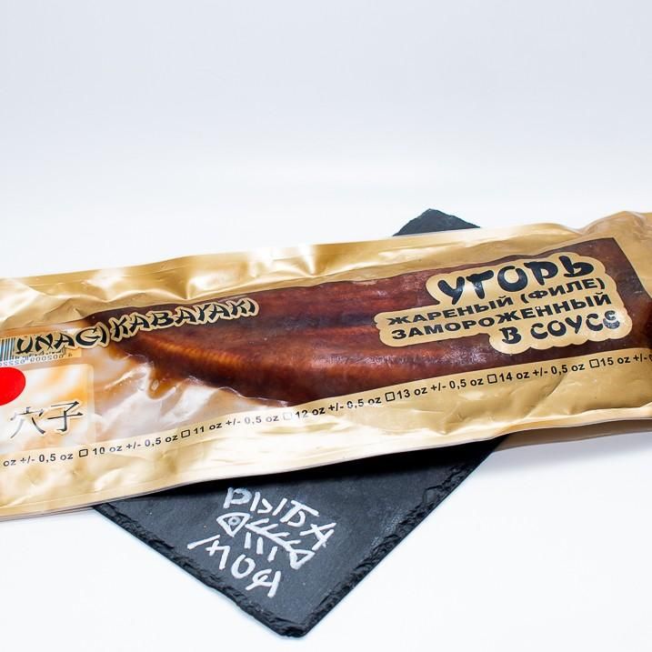 Угорь жареный с соусом Унаги 