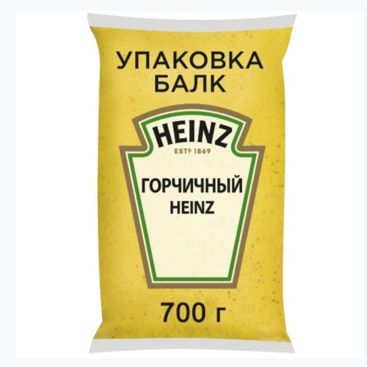 Горчичный соус HEINZ, 700 грамм 